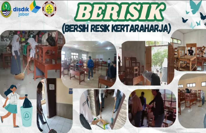 Bersih Resik Kerta Raharja BERISIK di SMA Terpadu Bandung Ibun